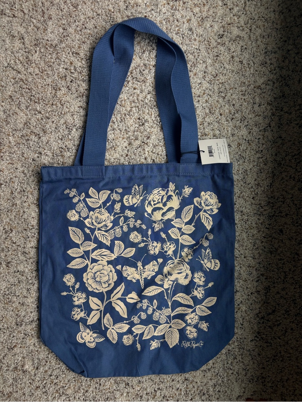 Rifle Paper Co Canvas Tote Bag - Picture 2 of 3